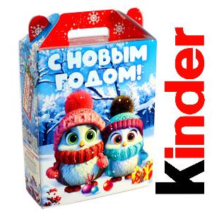 Детский подарок на Новый Год в жестяной упаковке весом 830 грамм по цене 3297 руб в Московском