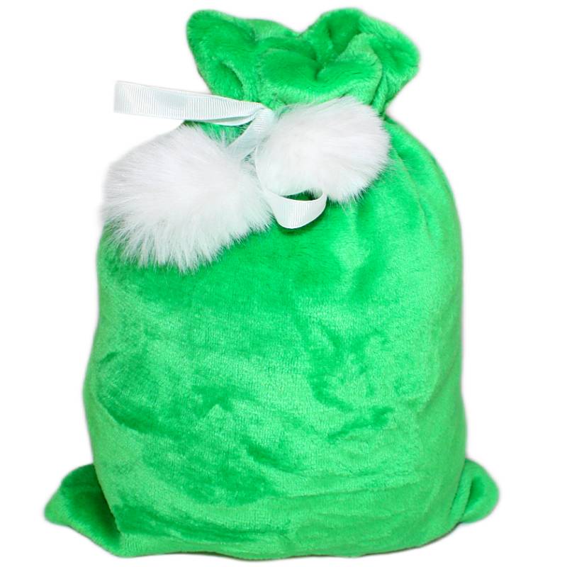 Детский новогодний подарок в мешочке весом 850 грамм